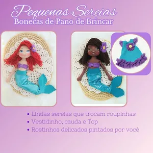 Imagem de capa para o Curso online Pequenas Sereias