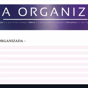 Imagem de capa para o Curso online Planner Vida Organizada