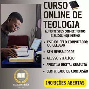 Imagem de capa para o Curso online Curso Online de Teologia Básica