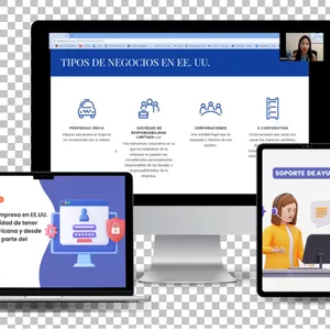 Imagen de portada para Curso online Registra tu Empresa en EE.UU. en 1 Día