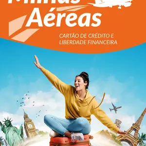 Imagem de capa para o Ebook Milhas Aéreas Cartão de Crédito e Liberdade Financeira