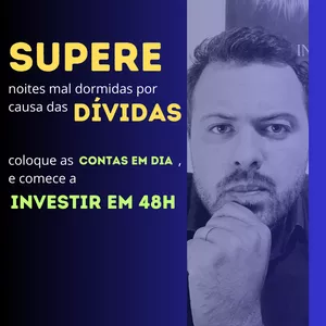 Imagem de capa para o Curso online DIVIDAS- SUPERE NOITES MAL DORMIDAS E COMECE A INVESTIR EM 48H