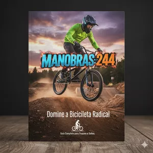 Imagem de capa para o Ebook Domine as Manobras de Bicicleta: Guia Completo para Todos os Níveis