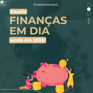 Imagem de capa para o Curso online Desafio Finanças em Dia 