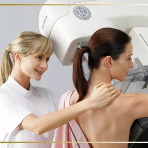 Imagem de capa para o Curso online Matrícula - Online e Ao Vivo - Pós Graduação em Mamografia e Densitometria Óssea