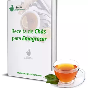 Imagem de capa para o Ebook E-book Receitas chá secreto para emagrecer