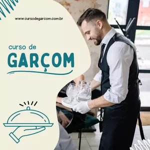 Imagem de capa para o Curso online Curso de Garçom