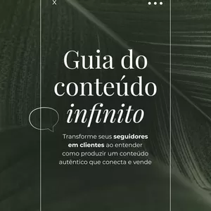 Imagem de capa para o Curso online Guia do Conteúdo Infinito 