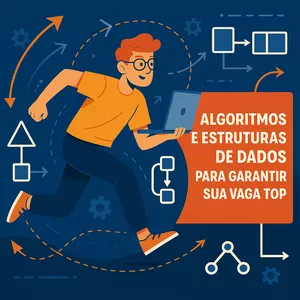 Imagem de capa para o Curso online Algoritmos e Estruturas de Dados para Garantir Sua Vaga Top