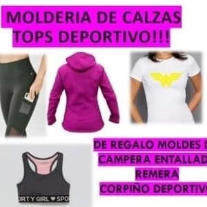 Imagen de portada para Ebook Moldes para fabricar Ropa Deportiva