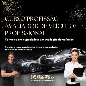 Imagem de capa para o Curso online Curso Profissão Avaliador de Veículos Profissional