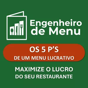 Imagem de capa para o Curso online Os 5 P's de um menu de restaurante lucrativo