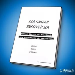 Imagem de capa para o Ebook Dor Lombar Inespecífica - Manual de Avaliação para Prescrição de Exercícios
