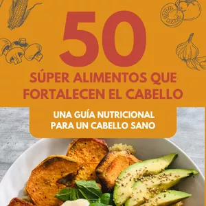 Imagen de portada para Ebook 50 súper alimentos que fortalecen el cabello