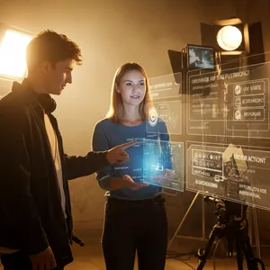 Imagen de portada para Curso online El Trabajo del director de cine en la era de la IA