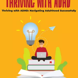 Cover image for Ebook Thriving with ADHD: Navigating Adulthood Successfully