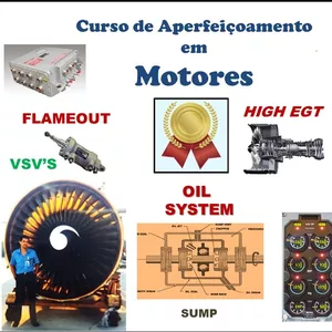 Imagem do curso Curso de Especialização em Motores de Aeronaves 