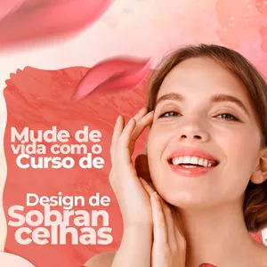 Imagem do curso Curso Completo Design de Sobrancelhas.