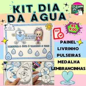Imagem de capa para o Ebook KIT DIA DA ÁGUA