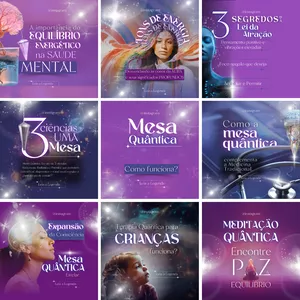 Imagem de capa para o Curso online CANVA MESA QUÂNTICA 