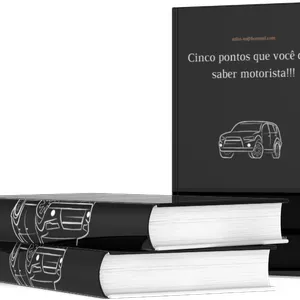 Imagem de capa para o Ebook Cinco pontos que você deve saber motorista!!!!
