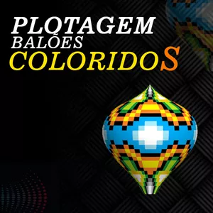 Imagem de PLOTAGEM DE BALÕES COLORIDOS criado por BRUNO FUGA na hotmart