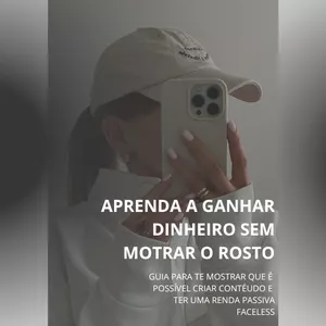 Imagem de capa para o Curso online FACELESS -  APRENDA A GANHAR DINHEIRO SEM MOSTRAR O ROSTO