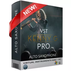 Cover image for Online course Kenny G VST Alto Saxophone PRO 2022
