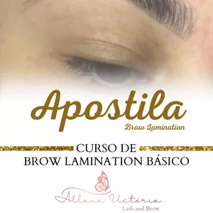 Imagem de capa para o Ebook APOSTILA DE BROW LAMINATION BÁSICO - COM CERTIFICADO