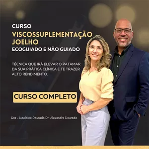 Imagem do curso Viscossuplementação em Joelho Ecoguiado e não Guiado
