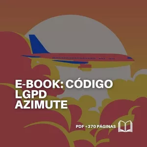 Imagem de capa para o Ebook E-book Código LGPD AZIMUTE