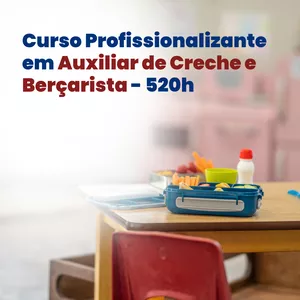 Imagem de capa para o Curso online (ACB) - Curso Profissionalizante em Auxiliar de Creche e Berçarista - Certificado de 520 Horas + Bônus