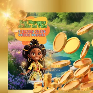 Imagem de capa para o Ebook Nas Margens do Rio da Vida - O Encanto da Erê Gotinha Dourada 