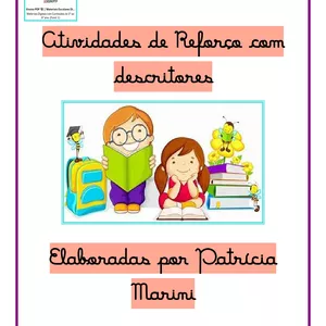 Imagem de capa para o Ebook Apostila de Reforço escolar para 2° ano , com descritores