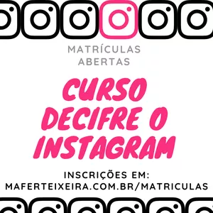 Imagem de capa para o Curso online DECIFRE O INSTAGRAM - assinatura 12 meses