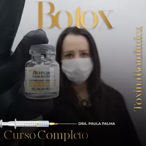 Imagem principal do produto Curso online de Botox Online - Completo