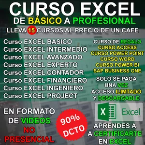 Imagen de portada para Ebook ULTRA PACK EXCEL + REGALOS