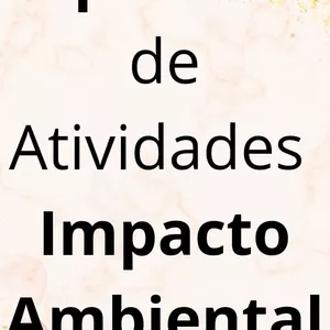 Imagem do curso APOSTILA DE ATIVIDADES IMPACTO AMBIENTAL