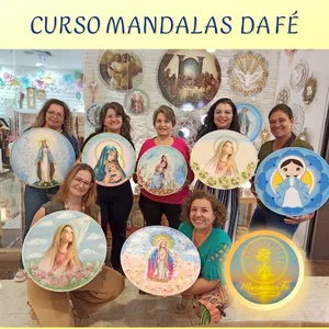 Imagem de capa para o Curso online Curso Mandalas da Fé  