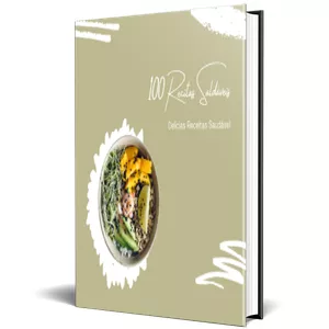 Imagem de capa para o Ebook 100 Receitas Saldaveis