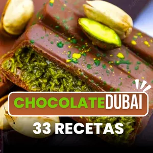 Imagen de portada para Curso online Recetario Digital 33 Recetas de Chocolate Dubai