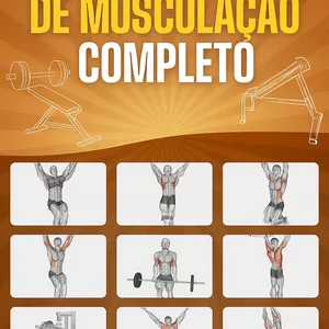 Imagem de capa para o Ebook Gifs treino de musculação completo 