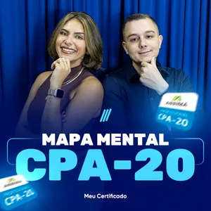 Imagem de capa para o Ebook MAPA MENTAL CPA-20 - MEU CERTIFICADO
