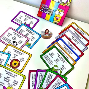 Imagem de capa para o Ebook Mini Fichas de Leitura Famílias Silábicas