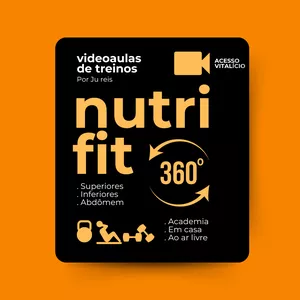 Imagem de capa para o Curso online NUTRIFIT 360º - VIDEO AULAS COM TREINOS ASSINADOS  POR JU REIS