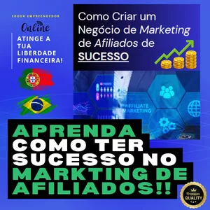 Imagem de capa para o Ebook Como Criar um Negócio de Marketing de Afiliados de Sucesso