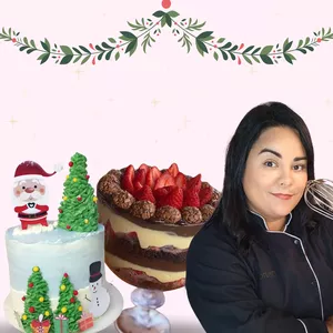 Imagem de capa para o Curso online Curso de Sobremesas Natalinas: Surpreenda e Lucre!