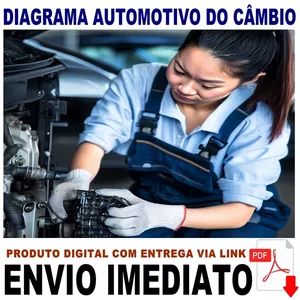 Imagem de capa para o Ebook Esquema Elétrico do Câmbio Agile 1.4 de 2013 em diante - Easytronic 2 (ME6 MN2)