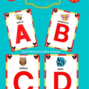 Imagem de capa para o Curso online ALFABETO  DE PAREDE MICKEY 