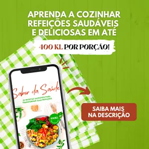 Imagem de capa para o Ebook Sabor da Saúde - 25 Receitas Saudáveis para Transformar Suas Refeições